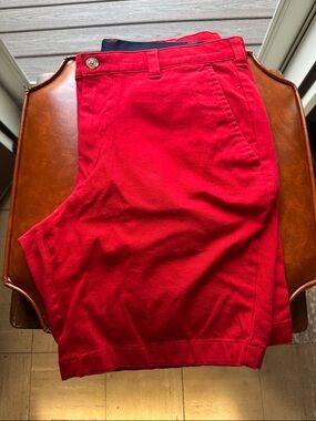 Club Room Red Men’s Flat Front Shorts
